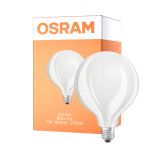 Osram Retrofit LED E27 Globe Fadenlampe Matt 7W 806lm - 827 Extra Warmweiß | Ersatz für 60W