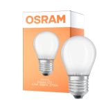 Osram Classic LED E27 Kugel Fadenlampe Matt 5.5W 806lm - 827 Extra Warmweiß | Ersatz Für 60W