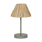 Ledvance Tischlampe Decor Rattan Braun | Geeignet für 1x E27
