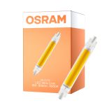 Osram LED Slim Line R7S LED R7S 118mm Klar 8W 806lm - 840 Kaltweiß | Ersatz Für 60W