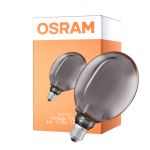 Osram Vintage 1906 LED E27 Globe Fadenlampe Smoke 130mm 4W 110lm - 818 Extra Warmweiß | Dimmbar - Ersatz Für 12W