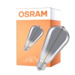 Osram Vintage 1906 LED E27 Special Fadenlampe Klar Edison 2.2W 60lm - 818 Extra Warmweiß | Ersatz Für 15W
