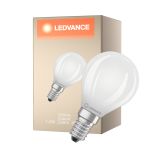 Ledvance LED Classic E14 Birne Fadenlampe Matt 1.2W 255lm - 840 Kaltweiß | Ersatz Für 25W