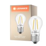 Ledvance Classic LED E27 Birne Fadenlampe Klar 1W 136lm - 827 Extra Warmweiß | Ersatz Für 15W