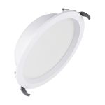 Ledvance LED Downlight Comfort Opal Aluminium Weiß 30W 3600lm 180D - 930-940 CCT | 215mm - Ausschnitt 200mm - IP44 - Höchste Farbwiedergabe - Zigbee Dimmbar 