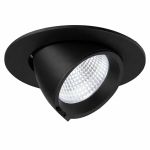 Noxion LED-Spot Forza V2 Aluminium Schwarz 32W 3700lm 36D - 930-940-957 CCT | 160mm - Ausschnitt 145mm - Höchste Farbwiedergabe