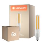 Mehrfachpackung 6x Ledvance LED Glühbirne NAV LED FIL V E27 35W 6000lm - 740 Kaltweiß | Ersatz Für 70W