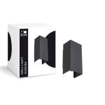 D'Lite Wandleuchte Aurora Aluminium Schwarz Up & Down 6.5W 500lm - 830-840 CCT | IP54