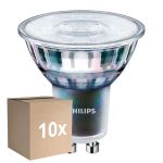 Mehrfachpackung 10x Philips MASTER LED-Spot ExpertFarbe GU10 PAR16 5.5W 400lm 25D - 940 Kaltweiß | Höchste Farbwiedergabe - Dimmbar - Ersatz Für 50W