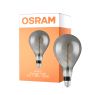 Osram Vintage 1906 LED E27 Birne Fadenlampe Smoke 160mm 5W 110lm - 818 Extra Warmweiß | Dimmbar - Ersatz für 25W