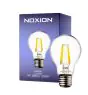 Noxion Lucent LED E27 Birne Fadenlampe Klar 7W 806lm - 840 Kaltweiß | Ersatz für 60W