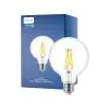Philips MASTER Value LED Globe E27 93mm Fadenlampe Klar 5.9W 806lm - 922-927 Extra Warmweiß | Höchste Farbwiedergabe - Dimmbar - Ersatz Für 60W