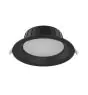 Noxion LED Downlight Hera Mittel Einbau Schwarz 15W 1500lm 80D - 827-830-840 CCT | 176mm - Ausschnitt 150mm