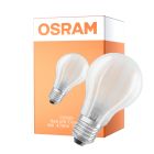 Osram Classic LED E27 Birne Fadenlampe Matt 4W 470lm - 865 Tageslichtweiß | Ersatz Für 40W