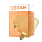 Osram Decor Eben Lamp In Metall Gehäuse LED E27 Special Matt Gold 3.5W 300lm - 827 Extra Warmweiß | Ersatz Für 25W