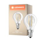 Ledvance Classic LED E14 Birne Fadenlampe Klar 2.5W 250lm - 827 Extra Warmweiß | Ersatz für 25W
