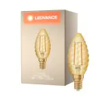 Ledvance Vintage 1906 LED E14 Kerze Gold 1.5W 120lm - 824 Extra Warmweiß | Ersatz Für 12W
