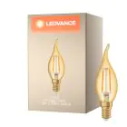 Ledvance Vintage 1906 LED E14 Kerze Gold 1.5W 120lm - 824 Extra Warmweiß | Ersatz für 15W