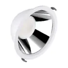 Ledvance LED Downlight Comfort Aluminium Weiß 42W 5000lm 55D - 930-940 CCT | 265mm - Ausschnitt 250mm - IP44 - Höchste Farbwiedergabe - UGR