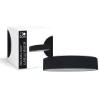 D'Lite Deckenleuchte Lunelle 50cm Textil Schwarz | Geeignet für 3x E27 