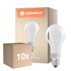 Mehrfachpackung 10x Ledvance Classic LED E27 Birne Fadenlampe Matt 18W 2452lm - 827 Extra Warmweiß | Dimmbar - Ersatz Für 150W