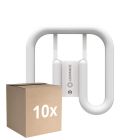 Mehrfachpackung 10x Ledvance DULUX-SQ LED 13W - 830 Warmweiß | 2-Pins - Ersatz Für 28W