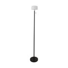 Eglo Stehlampe Montapalma-L Stahl Schwarz 2W 190lm - 830 Warmweiß | IP54 - Dimmbar - USB-C