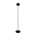 Eglo Stehlampe Roccanova-L Stahl Schwarz 2W 270lm - 830 Warmweiß | IP44 - Touch Dimmbar - USB-C