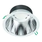 Philips LED Downlight Coreline DN142B Aluminium Weiß 11W 1200lm 60D - 830 Warmweiß | Ausschnitt 155mm - IP54 - UGR