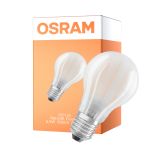 Osram Classic LED E27 Poire Filament Dépolie 6.5W 806lm - 865 Lumière Du Jour | Équivalent 60W