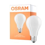 Osram LED Lamps E27 Poire Filament Dépolie 11.6W 2452lm - 827 Blanc Très Chaud | Équivalent 150W