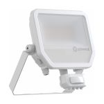 Ledvance Projecteur LED Aluminium Blanc 41W 5500lm 100D - 830 Blanc Chaud | IP65 - Détecteur De Mouvement Et De Lumière - Symétrique