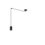 Emibig Suspension Luminaire Traker Acier Noir | Convient pour 1x GU10 - Max 10W