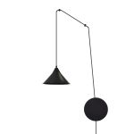 Emibig Suspension Luminaire Abramo Acier Noir | Convient pour 1x E27 - Max 15W