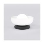 Emibig Lampe De Chevet Ozzy Acier Blanc | Convient pour 1x G9 - Max 8W