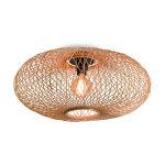 Good&Mojo Plafonnier Cango Bambou Brun | Convient pour 1x E27 
