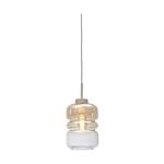It's about RoMi Suspension Luminaire Verona Verre Brun | Convient pour 1x E27 