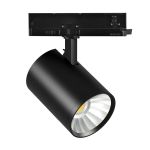 Noxion Spot LED Sur Rail 3 Phases  Delta Pro Aluminium Noir 40W 4900lm 36D - 930-940-957 CCT | UGR <19
