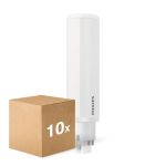 Lot 10x Philips CorePro PL-C LED 9.5W 990lm - 830 Blanc Chaud | 4-Pins - Équivalent 26W