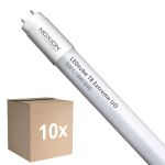 Lot 10x Noxion Tube LED T8 Avant Extreme (EM/Direct 230V) Ultra Output 8.4W 1350lm - 840 Blanc Froid | 60cm - Équivalent 18W