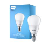 Philips Corepro LED Lustre E14 Boule Dépolie 5W 470lm - 827 Blanc Très Chaud | Équivalent 40W