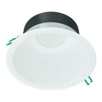 Philips Downlight LED Coreline DN142B Aluminium Blanc 9.8W 1200lm 60D - 840 Blanc Froid | Diamètre 155mm - IP20 - Blanc Réflecteur