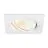 SLV New Tria Universel 68 Spot Aluminium Blanc Carré 8.6W 600lm 60D - 925-930-940 CCT | Diamètre 68mm - Meilleur Rendu Des Couleurs - Dimmable 