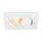 SLV New Tria 68 Spot Aluminium Blanc Carré 8.3W 705lm 38D - 927 Blanc Très Chaud | Diamètre 68mm - Meilleur Rendu Des Couleurs - Dimmable 