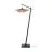 Good&Mojo Lampadaires Salon Kalimantan Bambou Noir | Convient pour 1x E27 