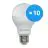 Lot 10x Noxion Lucent Classic LED E27 Poire Dépolie 14W 1521lm - 827 Blanc Très Chaud | Dimmable - Équivalent 100W