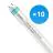 Lot 10x Philips Tube LED T8 MASTER Value (UN) Ultra Output 23W 3700lm - 840 Blanc Froid | 150cm - Équivalent 58W