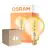 Lot 4x Osram Vintage 1906 LED E27 Globe Filament Goud 125mm 4W 300lm - 820 Zeer Warm Wit | Dimbaar - Vervangt 28W
