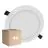 Lot 4x Ledvance Downlight Slim Alu Blanc 16W 1600lm 90D - 830 Blanc Chaud | Diamètre 175IP44 