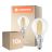 Lot 10x Ledvance Classic LED E14 Poire Filament Claire 3.4W 470lm - 827 Blanc Très Chaud | Équivalent 40W